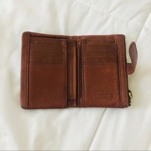 Fossil Brown Leather Wallet